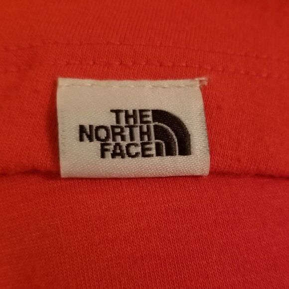 The North Face Orange Pleated  Athletic Stretch Sports Tank Top Size SP - Picture 8 of 9